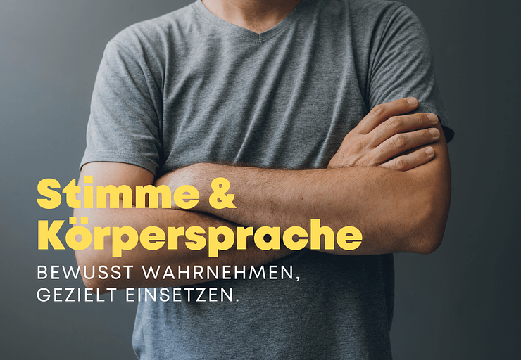 Kursbild Stimme & Körpersprache