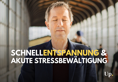 Upspeak Audiokurs Schnellentspannung & akute Stressbewältigung lernen